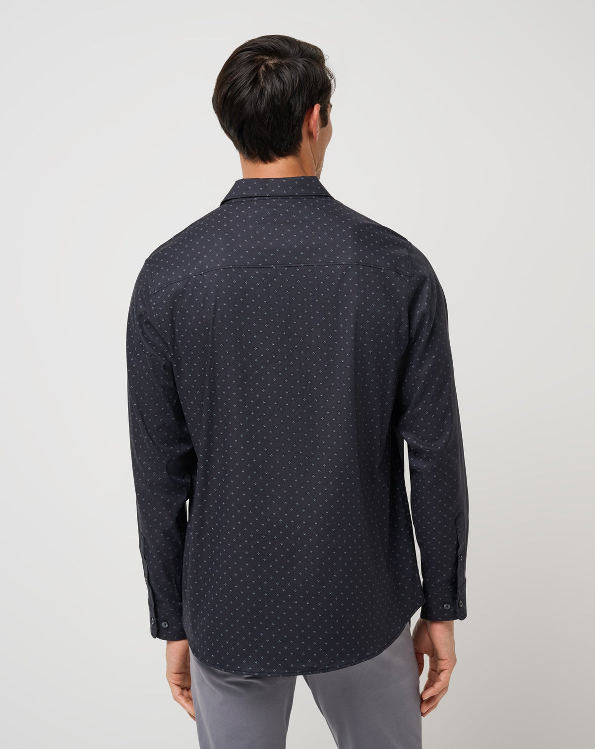 Techwoven Tidbits Button-Up Black | Travis Mathew