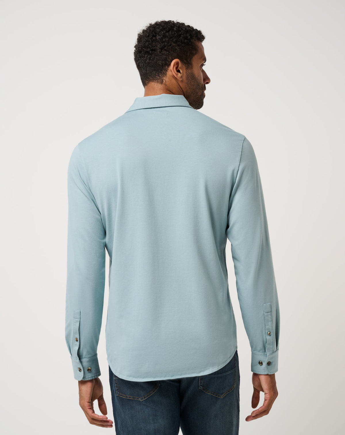 Comfortknit TM Social Club Button-Up Arona | Travis Mathew