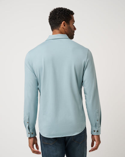Comfortknit TM Social Club Button-Up Arona | Travis Mathew