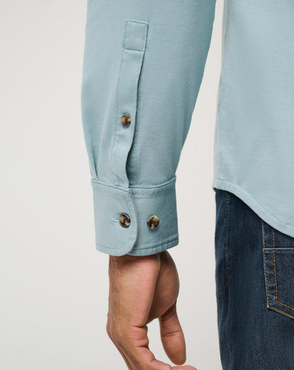 Comfortknit TM Social Club Button-Up Arona | Travis Mathew