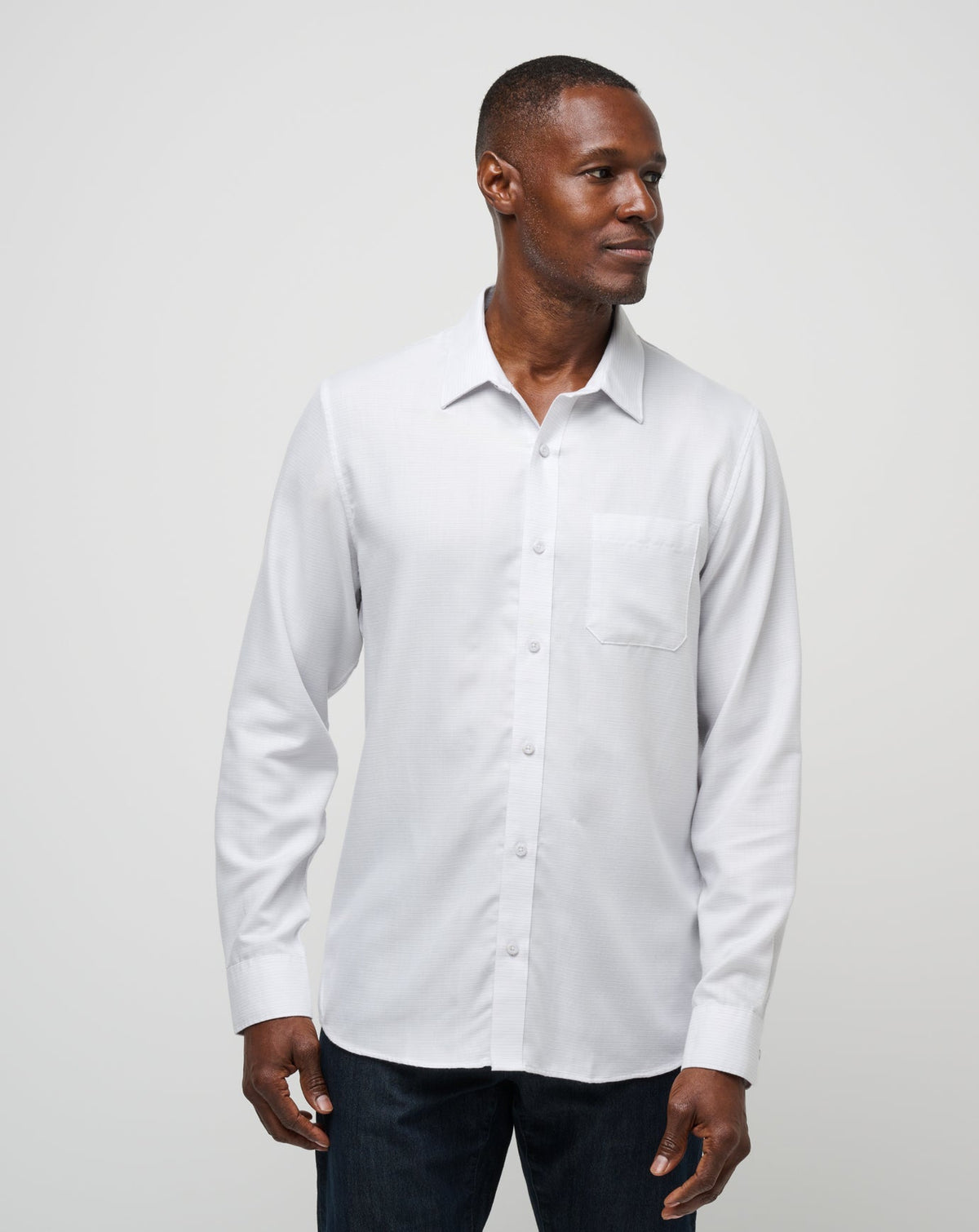 Little Leary Button-Up White | Travis Mathew