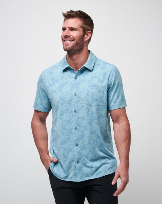 Knit Braddah Button-Up Cameo | Travis Mathew