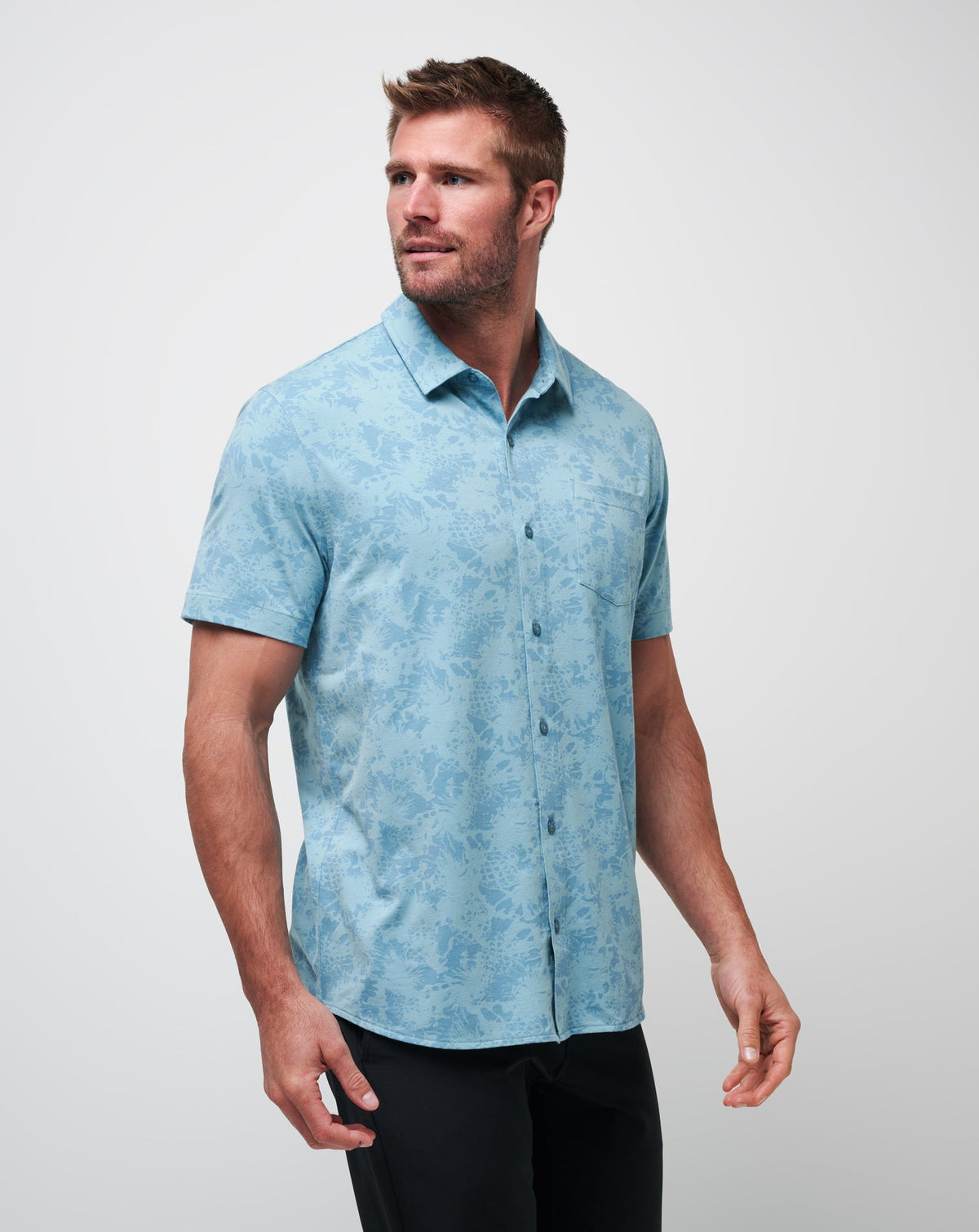 Knit Braddah Button-Up Cameo | Travis Mathew
