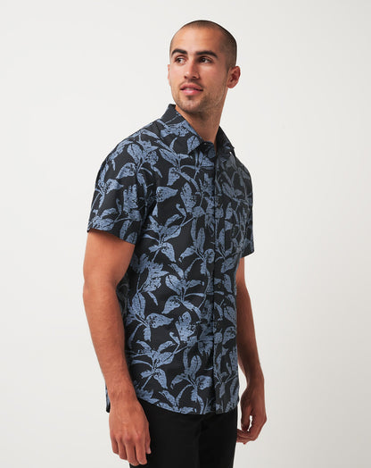 Photo Finish Button-Up Black | Travis Mathew