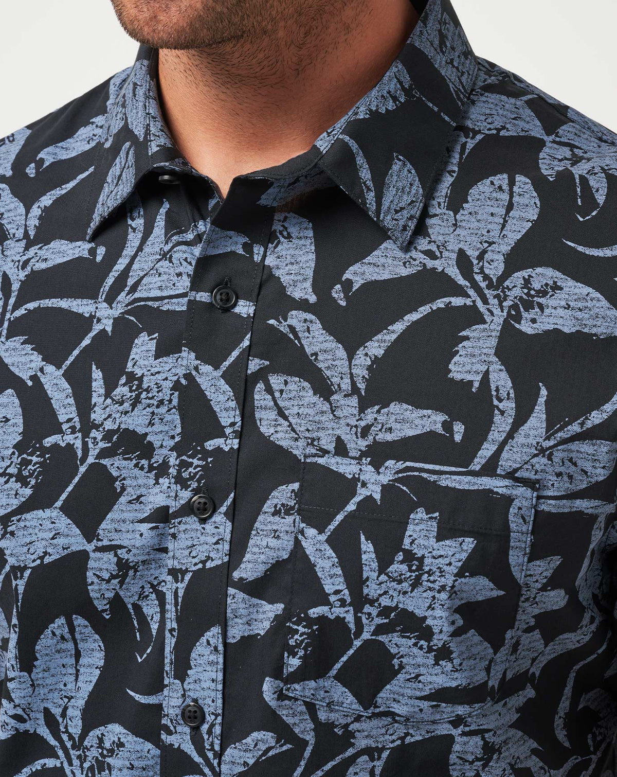 Photo Finish Button-Up Black | Travis Mathew