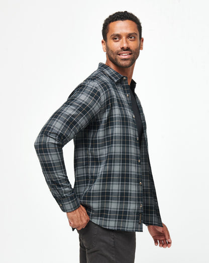 Sir Travis Button-Up Black | Travis Mathew