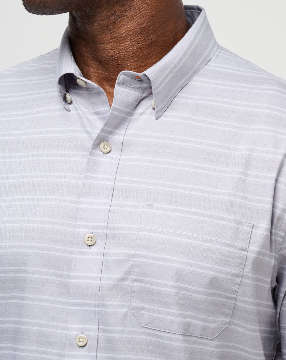On The Table Button-Up Micro Chip | Travis Mathew