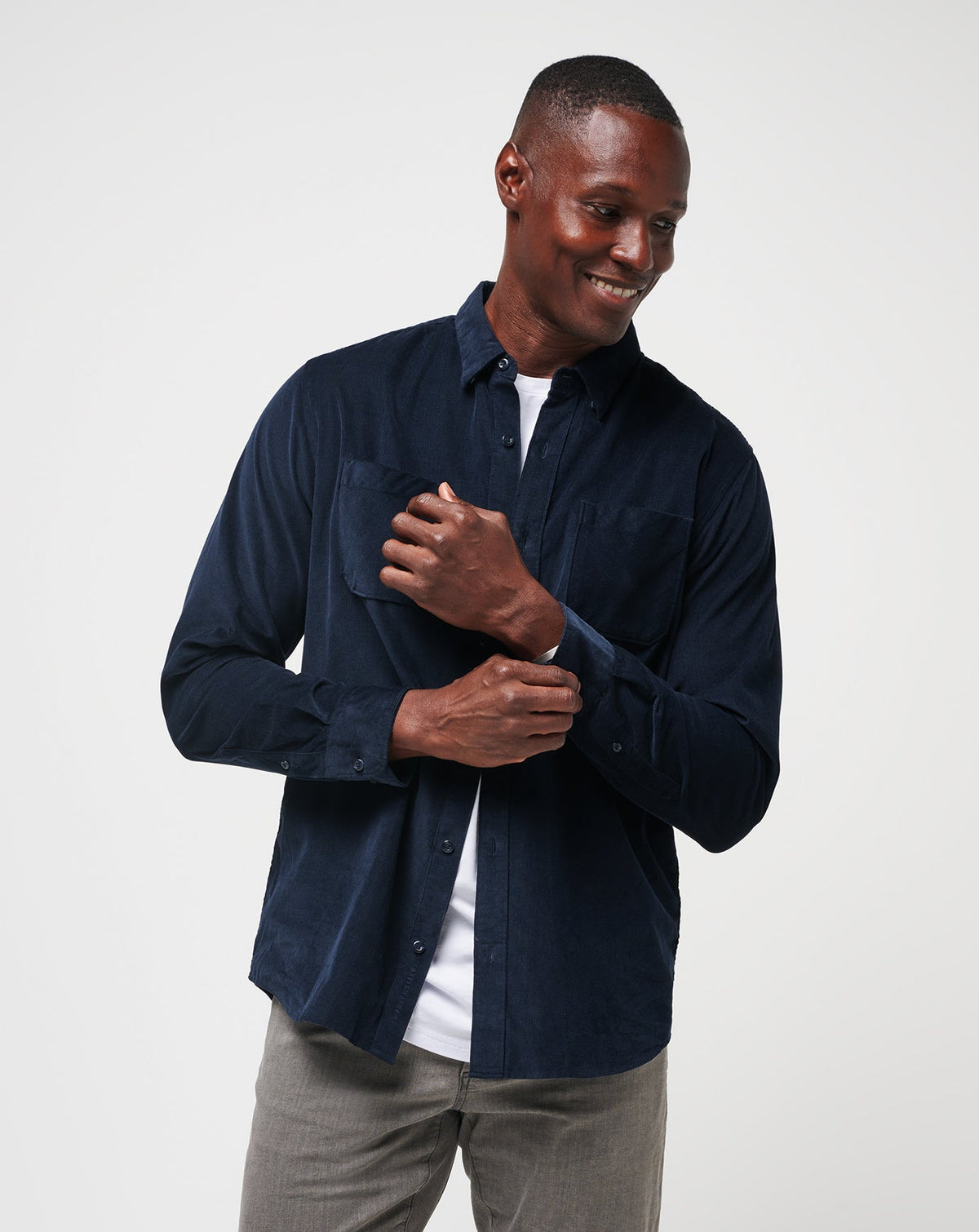 Barrel Of Laughs Button-Up Total Eclipse | Travis Mathew