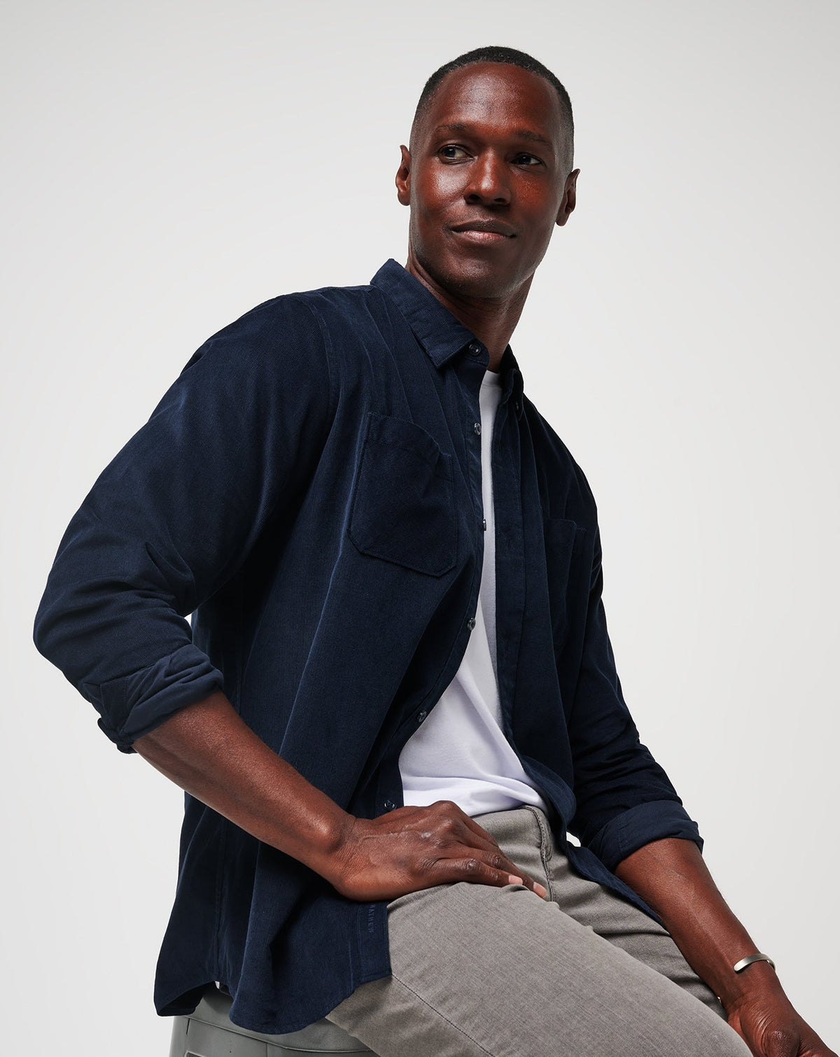 Barrel Of Laughs Button-Up Total Eclipse | Travis Mathew