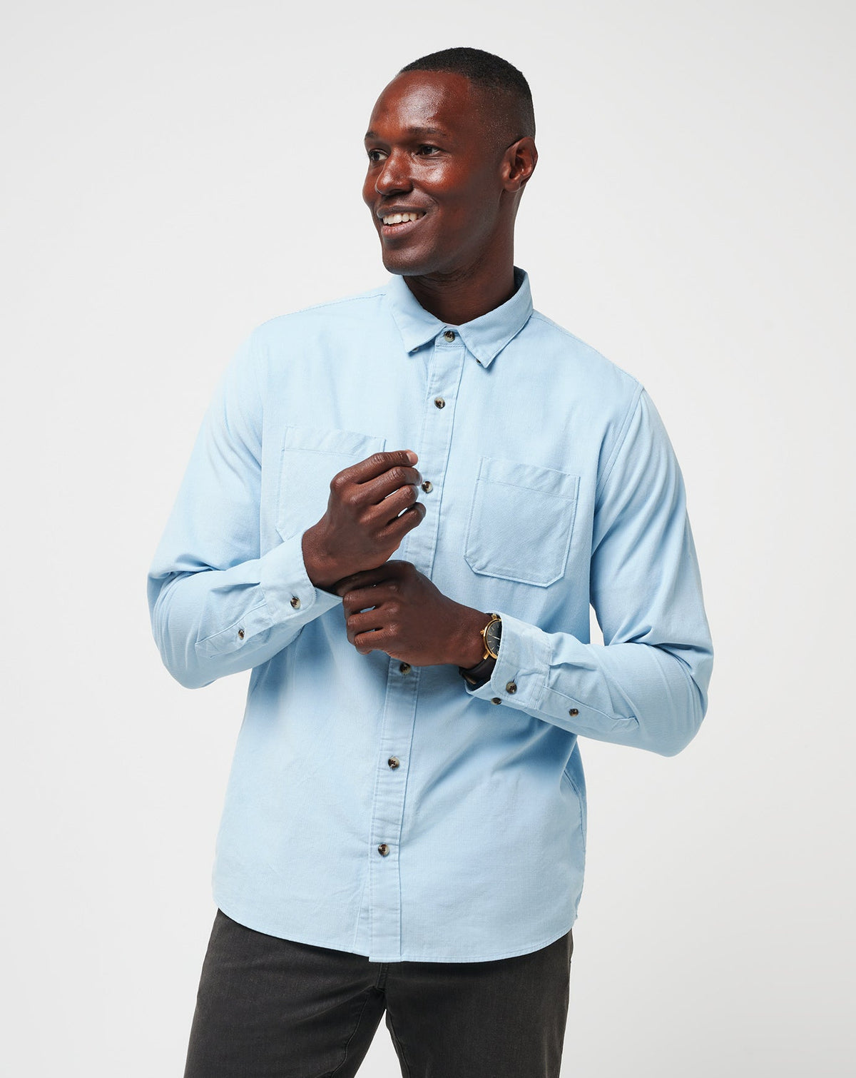 Barrel Of Laughs Button-Up Dream Blue | Travis Mathew