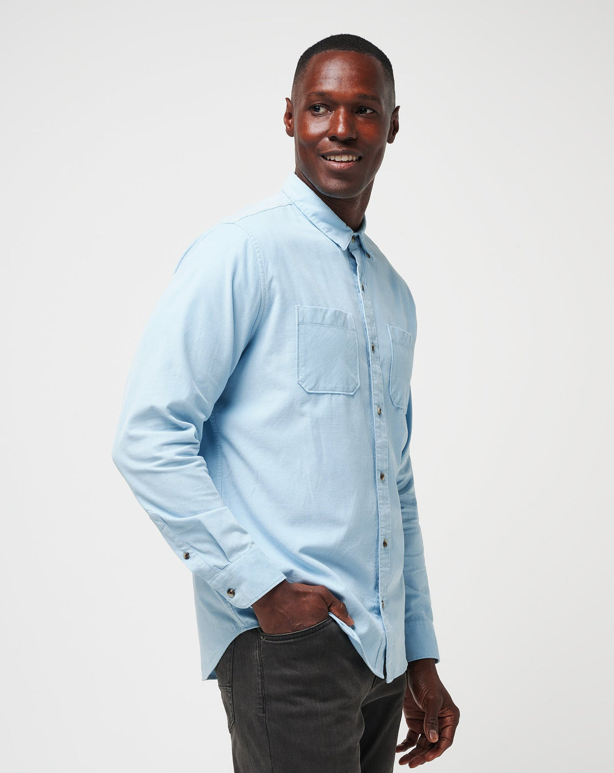 Barrel Of Laughs Button-Up Dream Blue | Travis Mathew