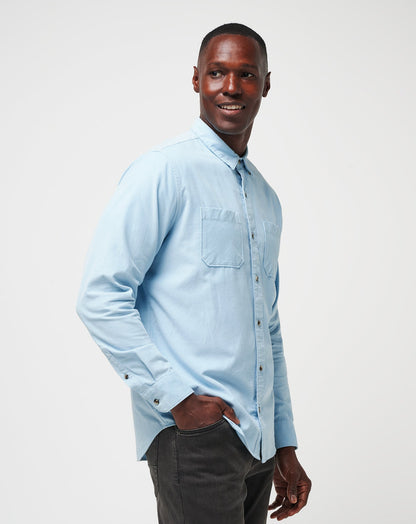 Barrel Of Laughs Button-Up Dream Blue | Travis Mathew