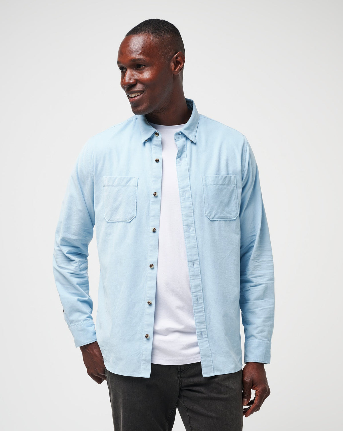 Barrel Of Laughs Button-Up Dream Blue | Travis Mathew