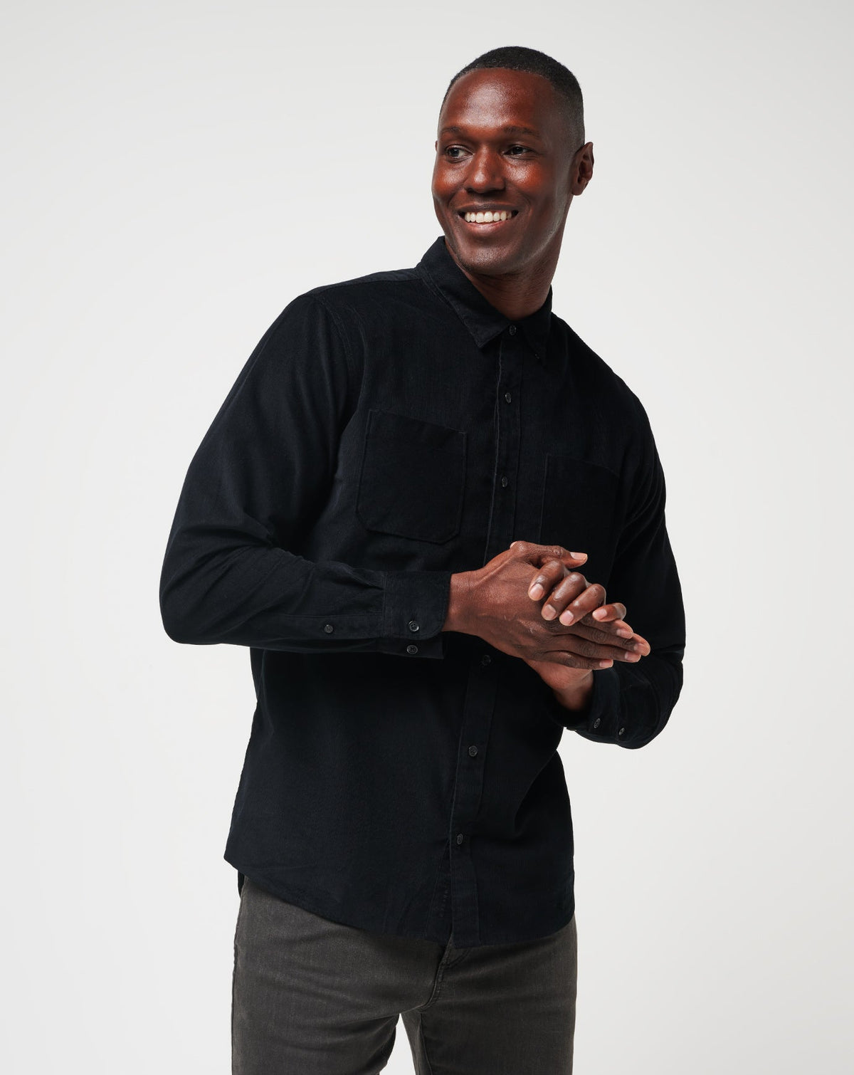 Barrel Of Laughs Button-Up Black | Travis Mathew