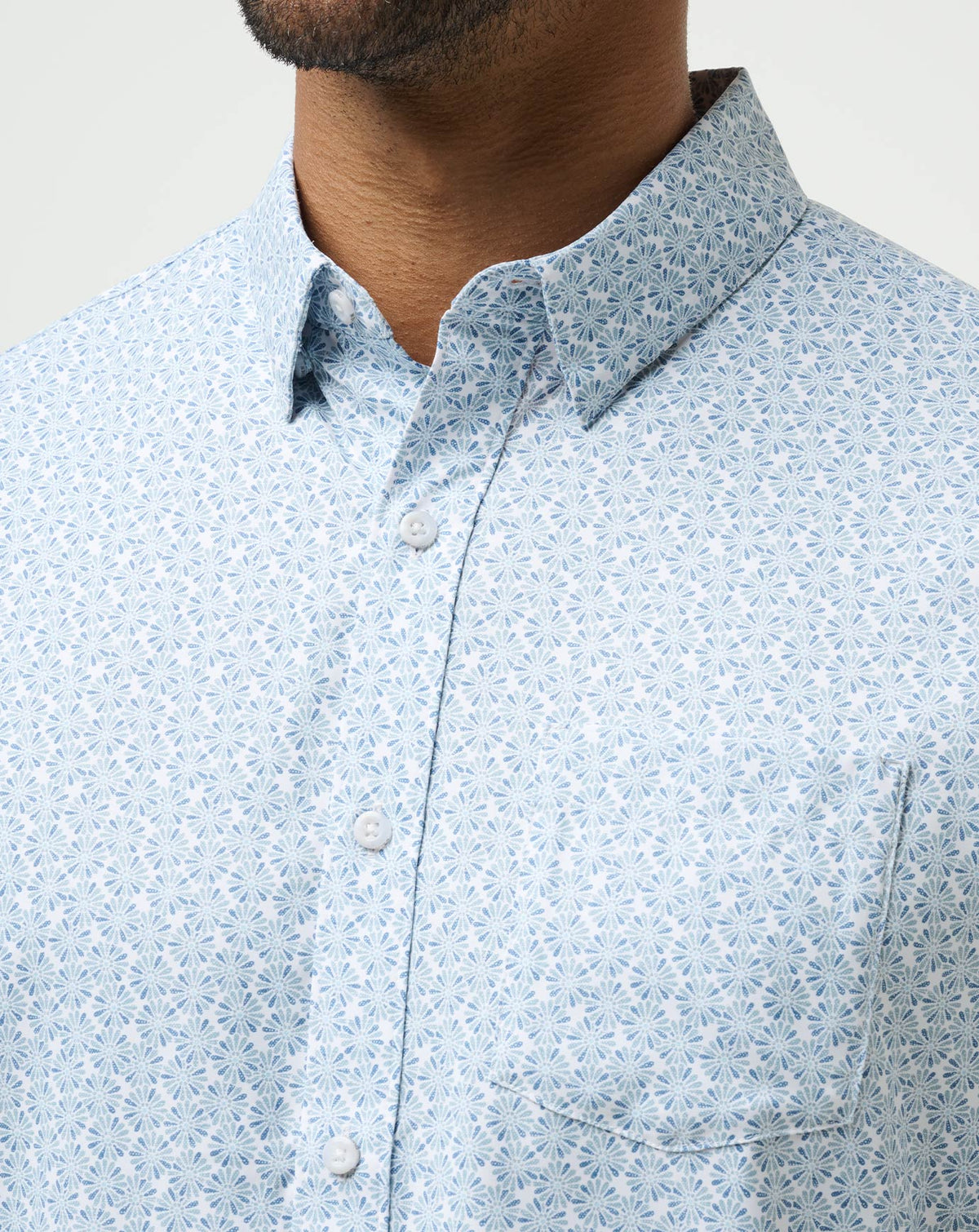 Techwoven Country Mile Button-Up White | Travis Mathew
