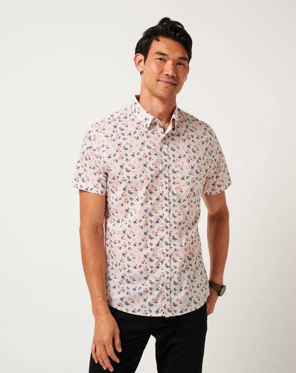 Something New Button-Up Moonbeam | Travis Mathew