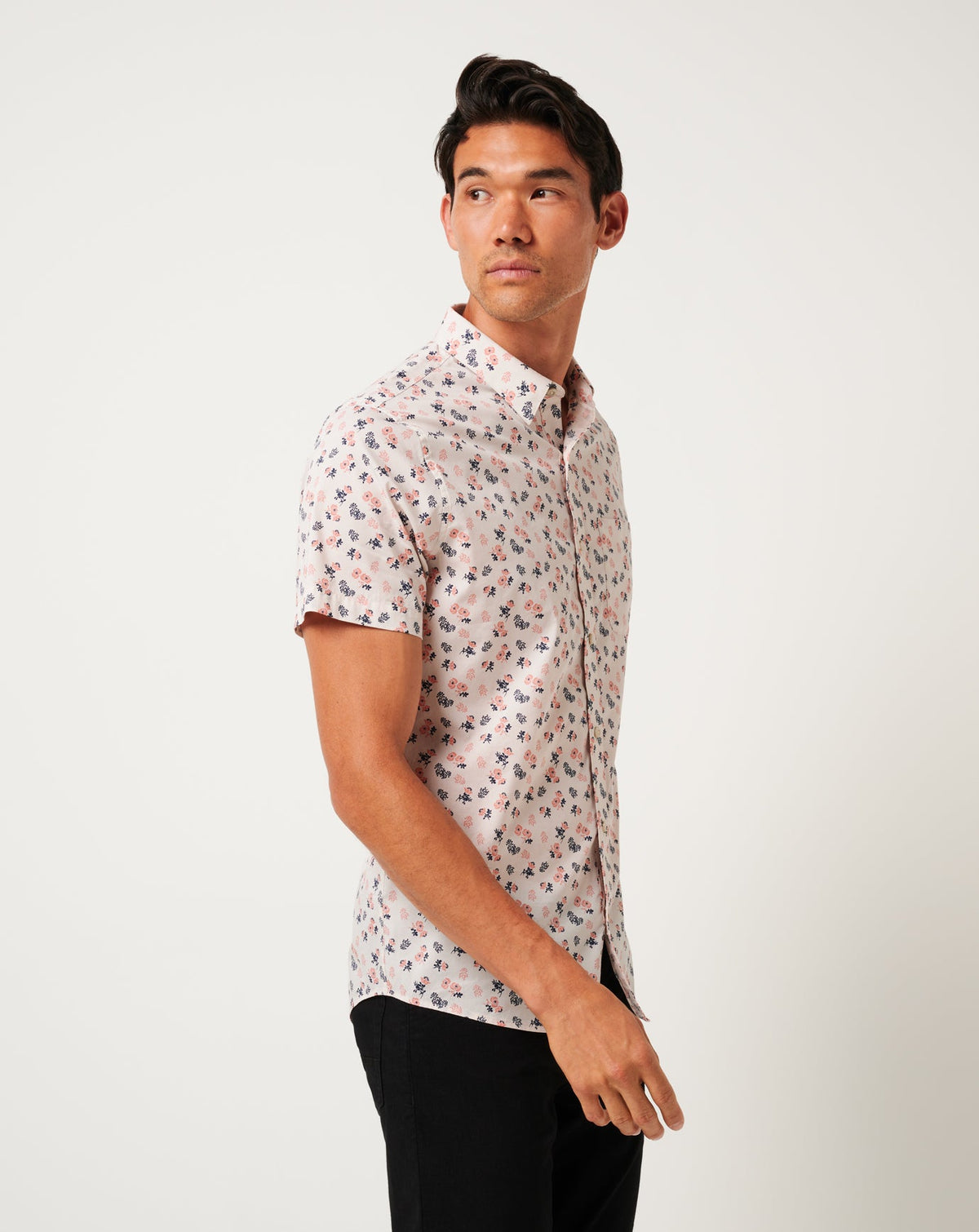 Something New Button-Up Moonbeam | Travis Mathew