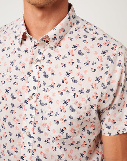 Something New Button-Up Moonbeam | Travis Mathew
