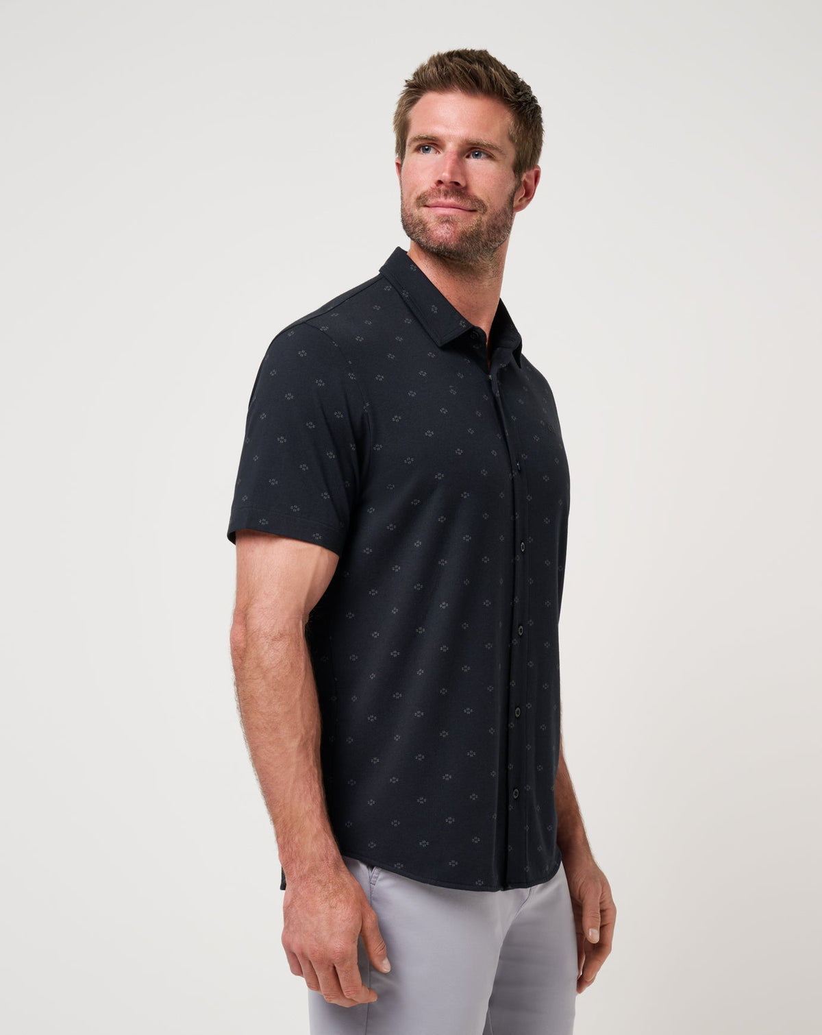 Shore Of It Button-Up Black | Travis Mathew
