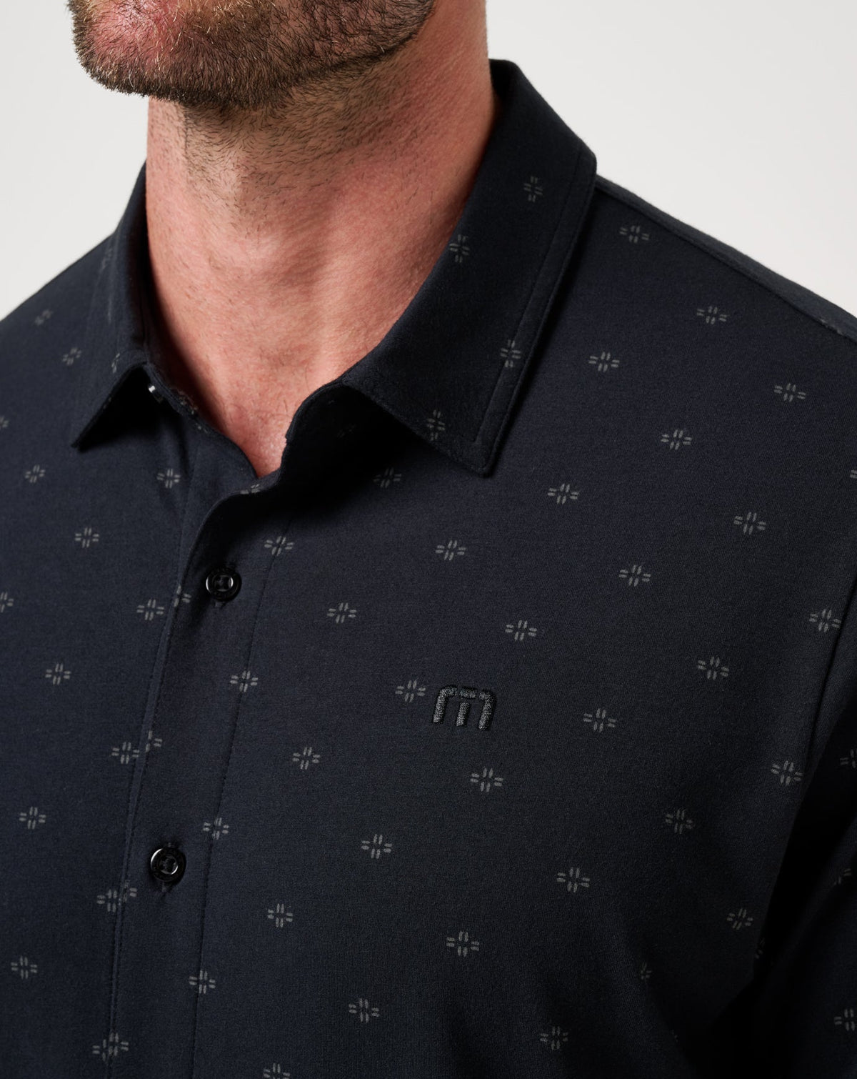 Shore Of It Button-Up Black | Travis Mathew