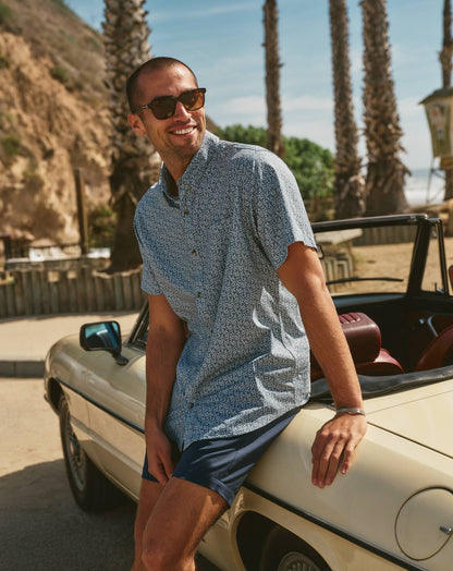 Techwoven Country Mile Button-Up Arona | Travis Mathew