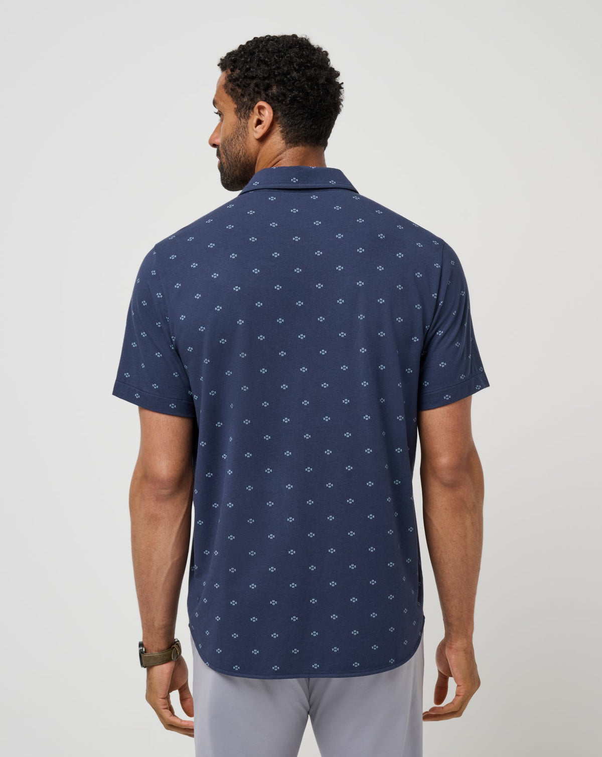 Shore Of It Button-Up Total Eclipse | Travis Mathew