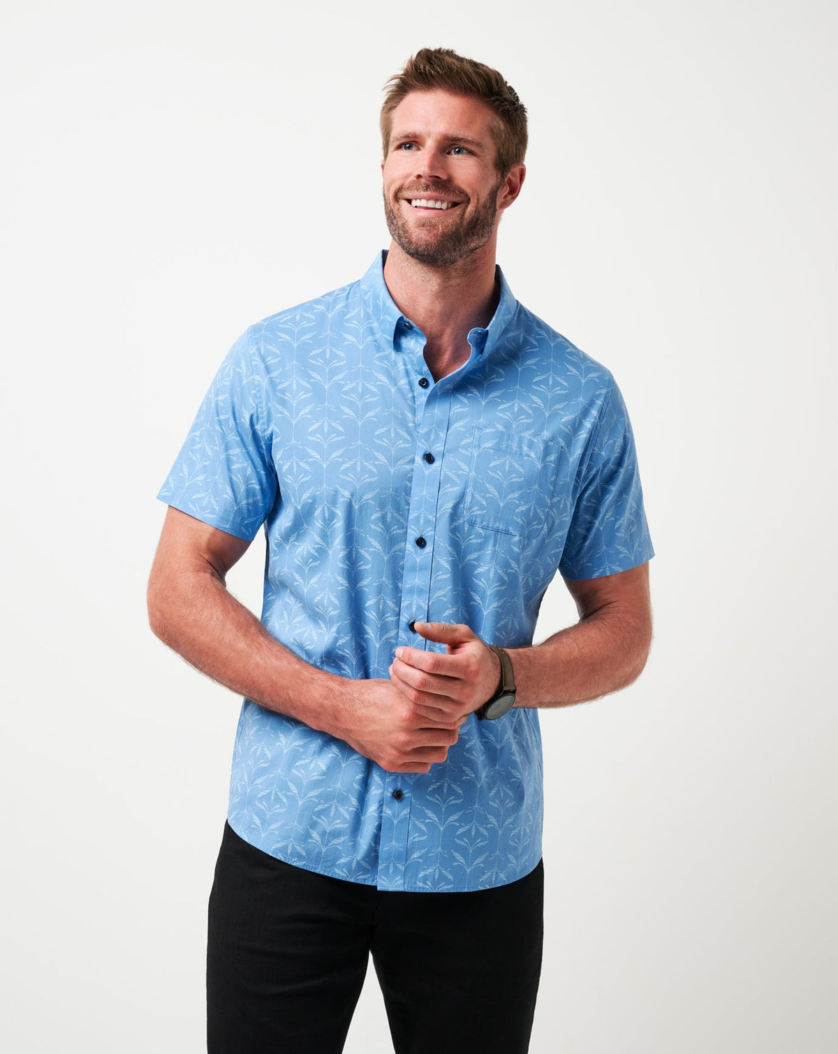 Canopy Breeze Button-Up Pacific Coast | Travis Mathew