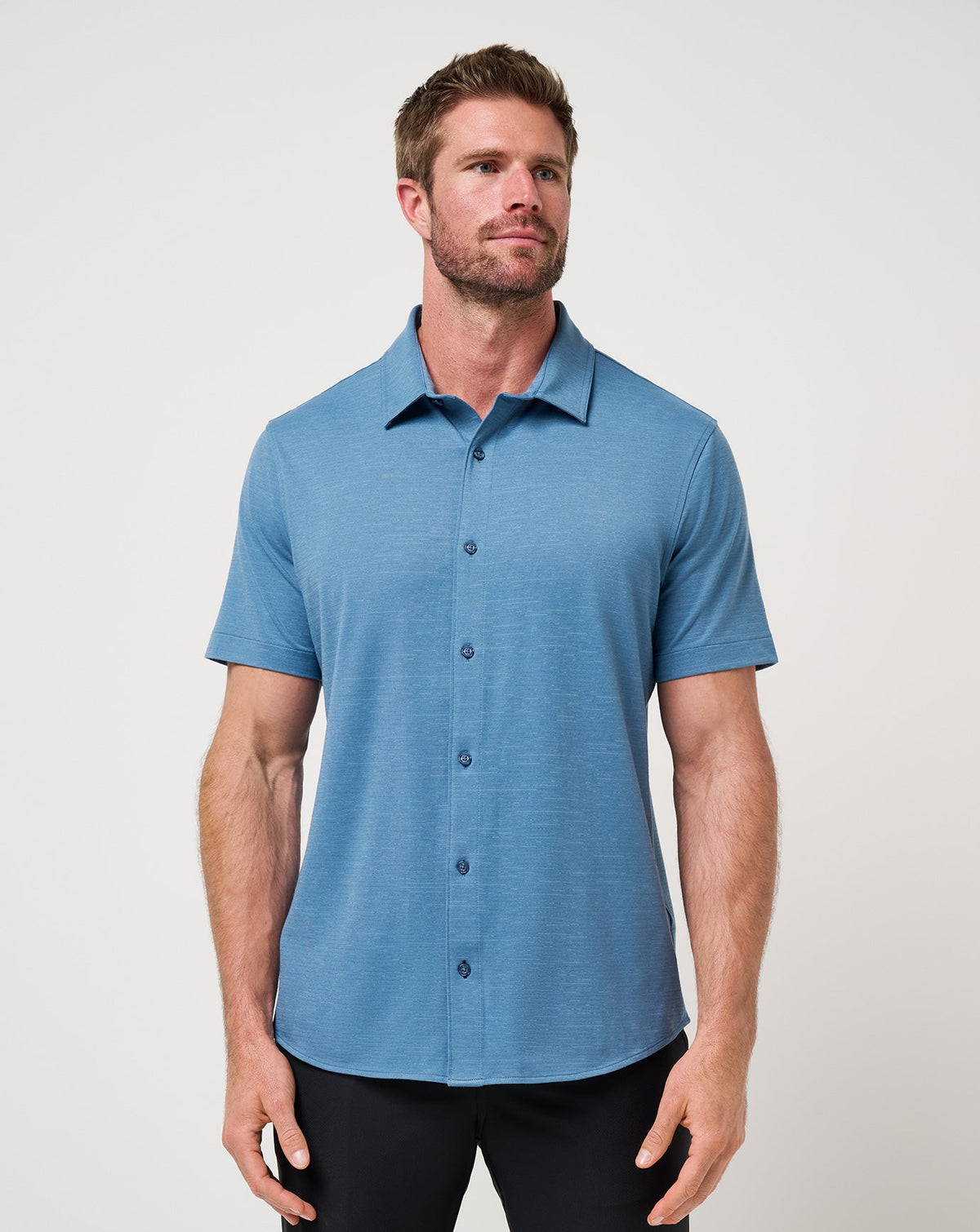 The Heater Button-Up Copen Blue | Travis Mathew