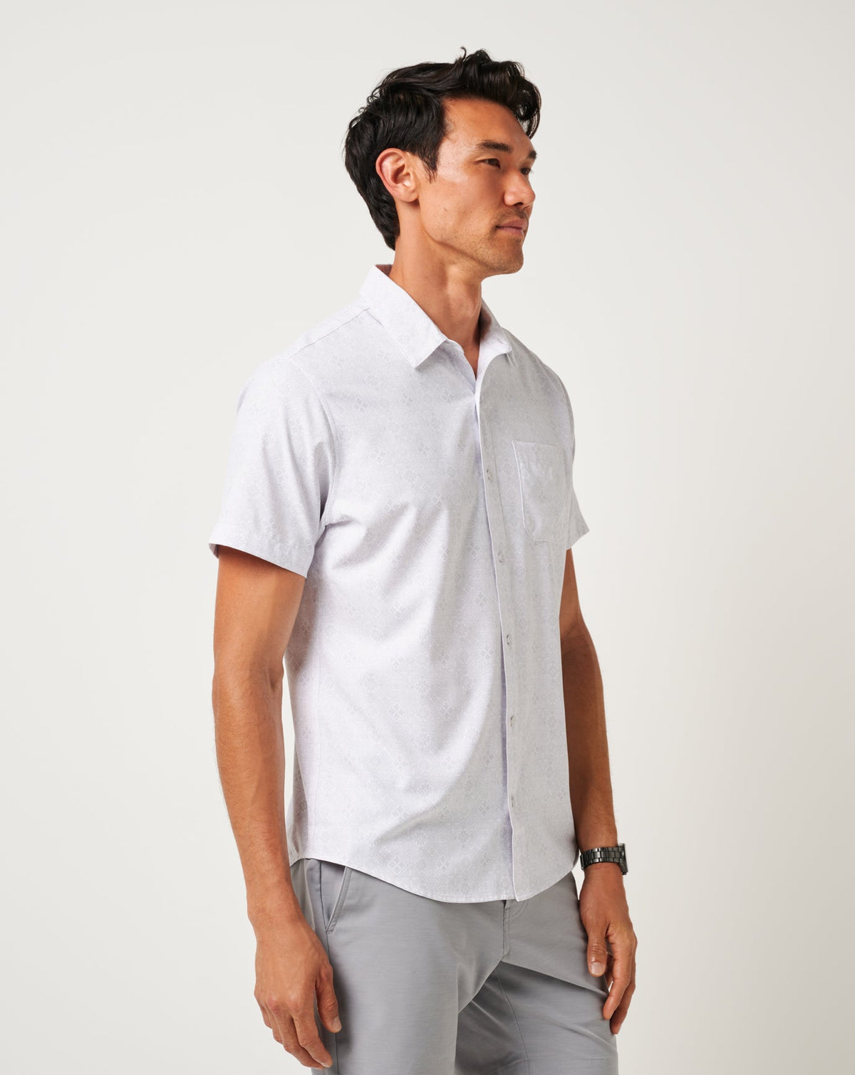 Techwoven Acropolis Button-Up White | Travis Mathew