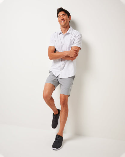 Techwoven Acropolis Button-Up White | Travis Mathew
