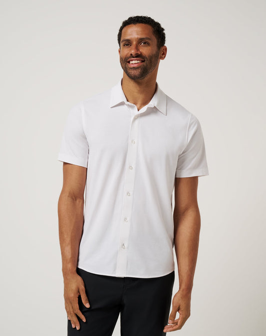 The Heater Button-Up White | Travis Mathew