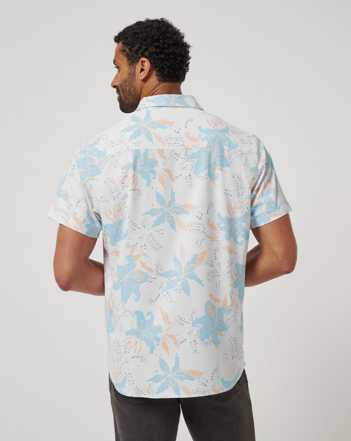 Techwoven Board Battle Button-Up White | Travis Mathew