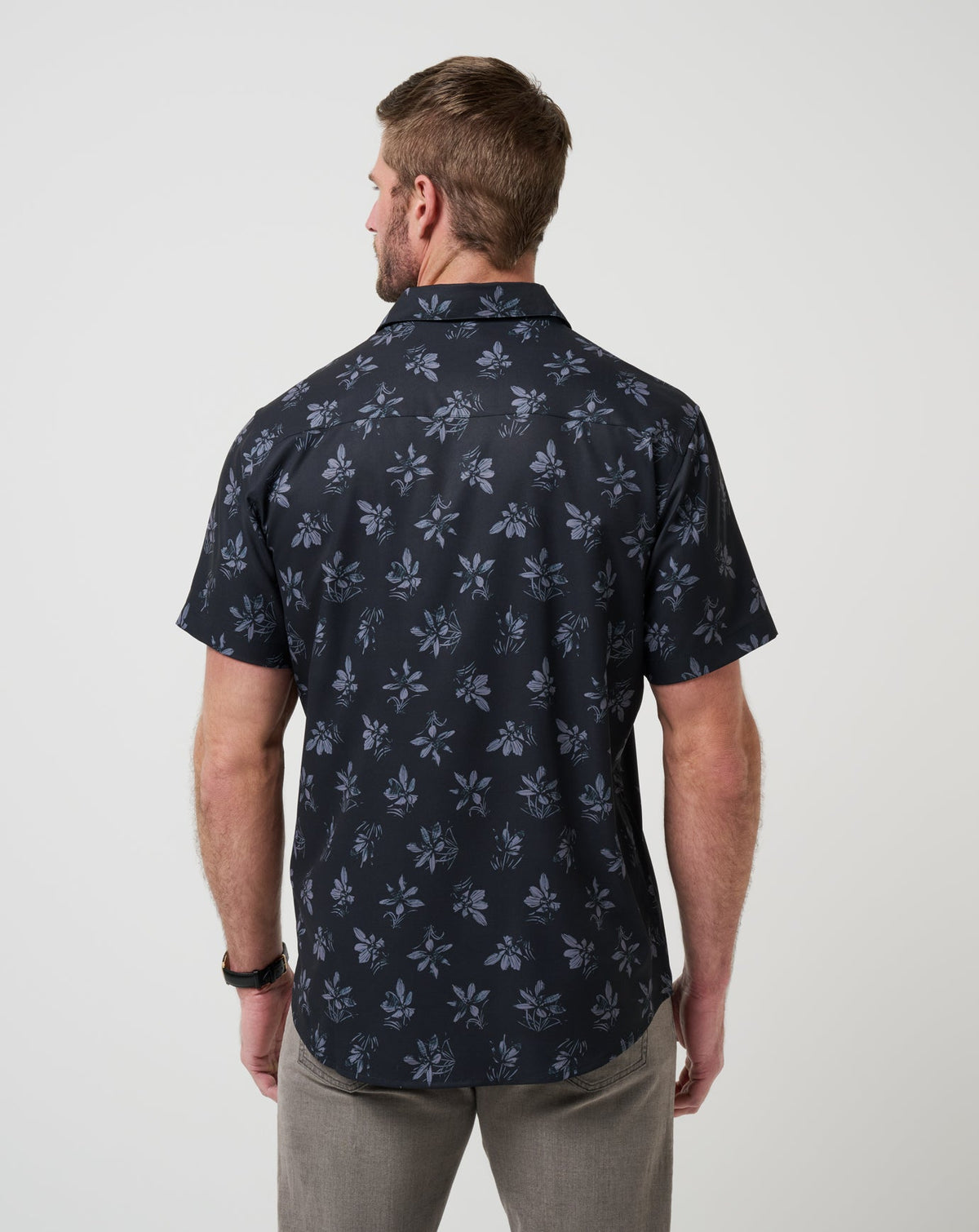 Techwoven Seamate Button-Up Black | Travis Mathew