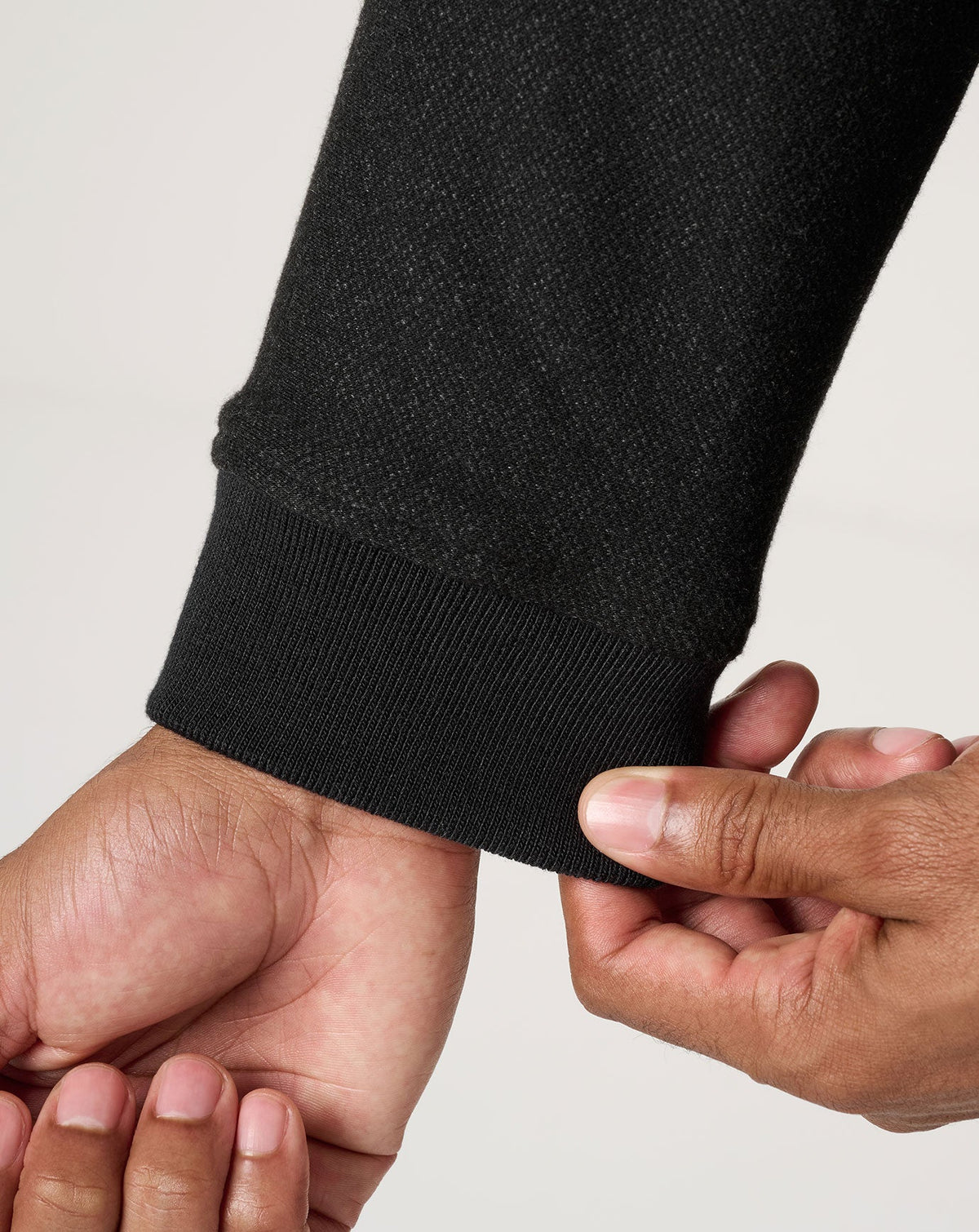 TM Social Club Bomber Heather Black | Travis Mathew