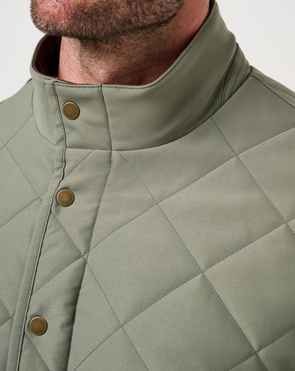 Highlander Jacket Dark Olive | Travis Mathew