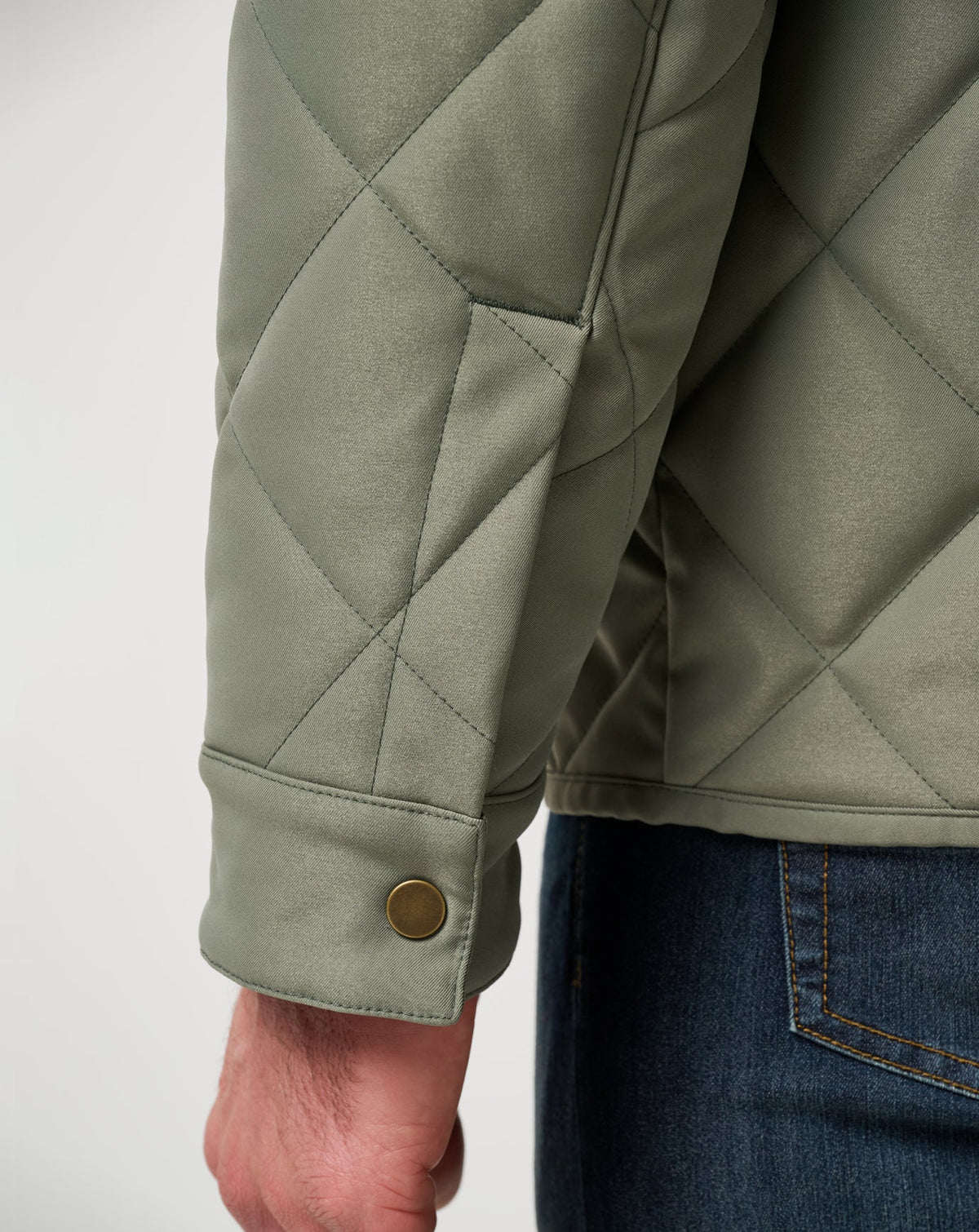Highlander Jacket Dark Olive | Travis Mathew