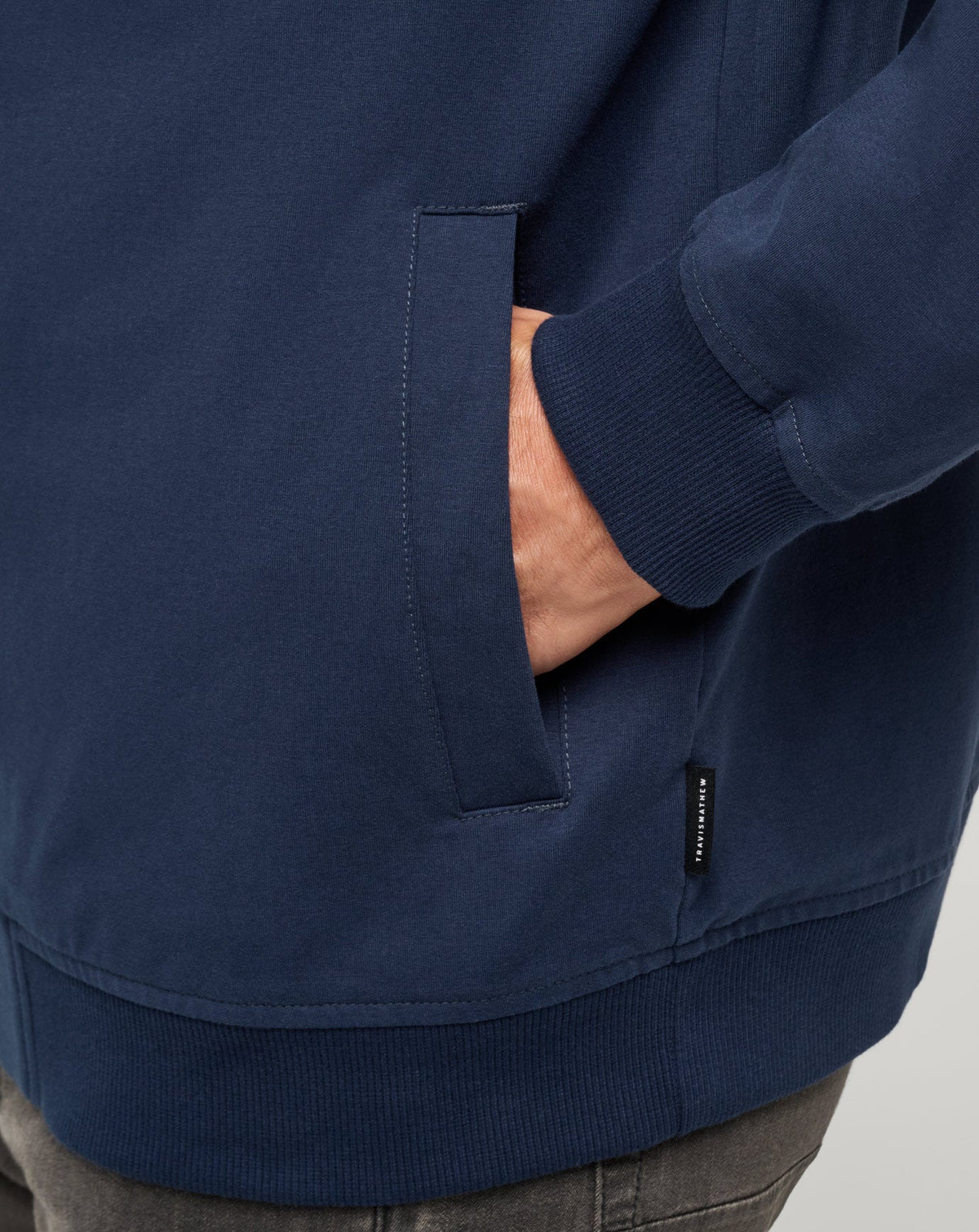 Stretchknit Bomber Jacket Total Eclipse | Travis Mathew