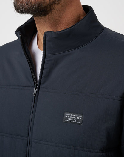 Palisades Puffer Jacket Black | Travis Mathew