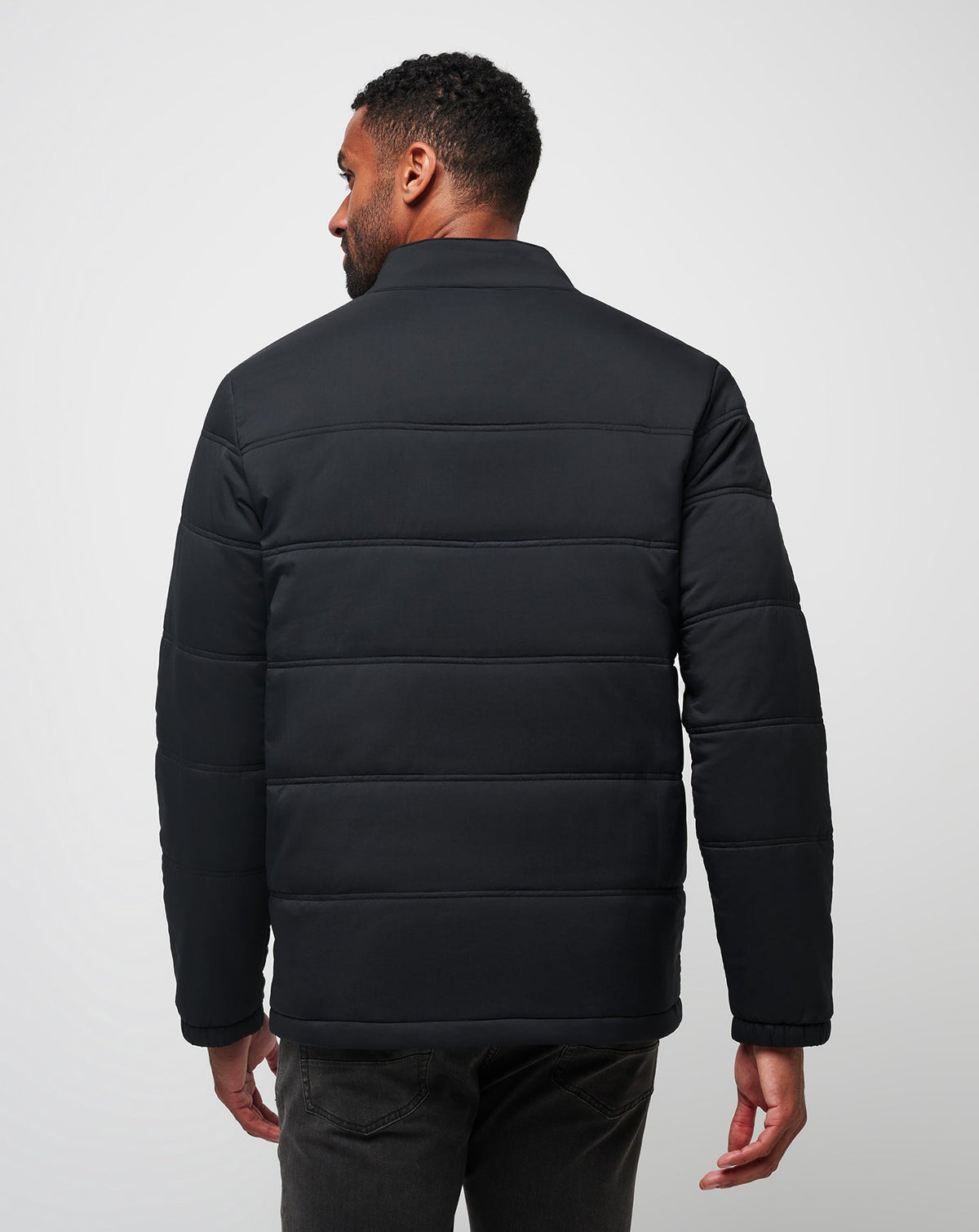 Palisades Puffer Jacket Black | Travis Mathew