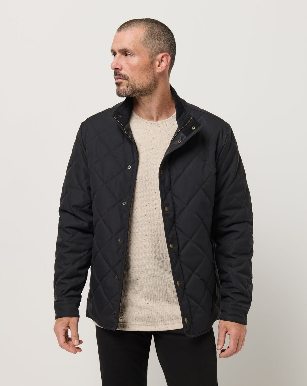 Highlander Jacket Black | Travis Mathew