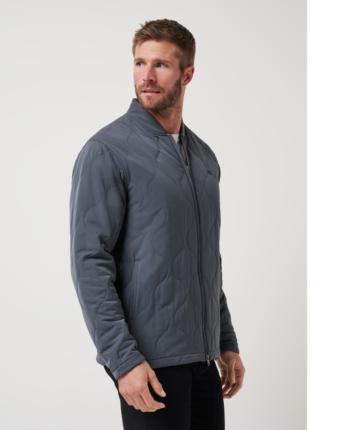 Come What May Jacket Ebony | Travis Mathew