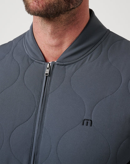 Come What May Jacket Ebony | Travis Mathew