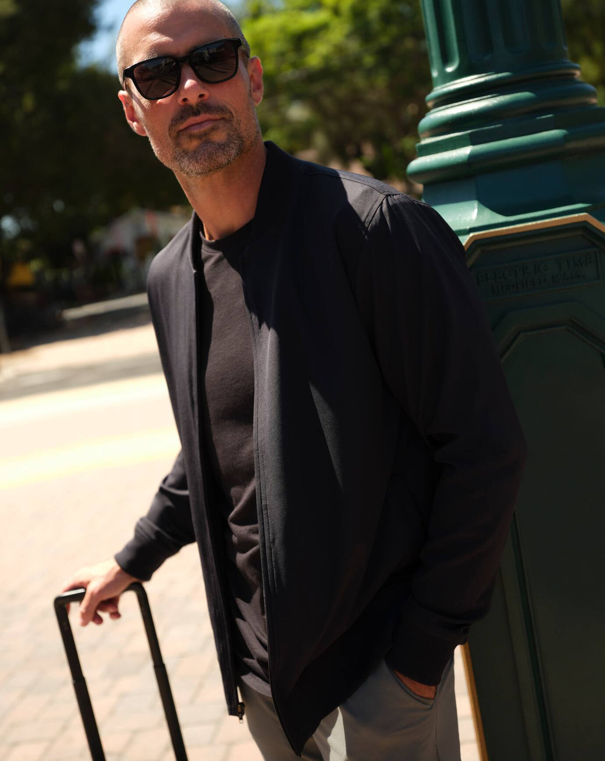 Highway Men Jacket Black | Travis Mathew