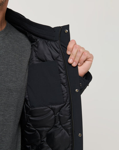 Mountain Pass Jacket Black | Travis Mathew
