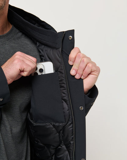 Mountain Pass Jacket Black | Travis Mathew
