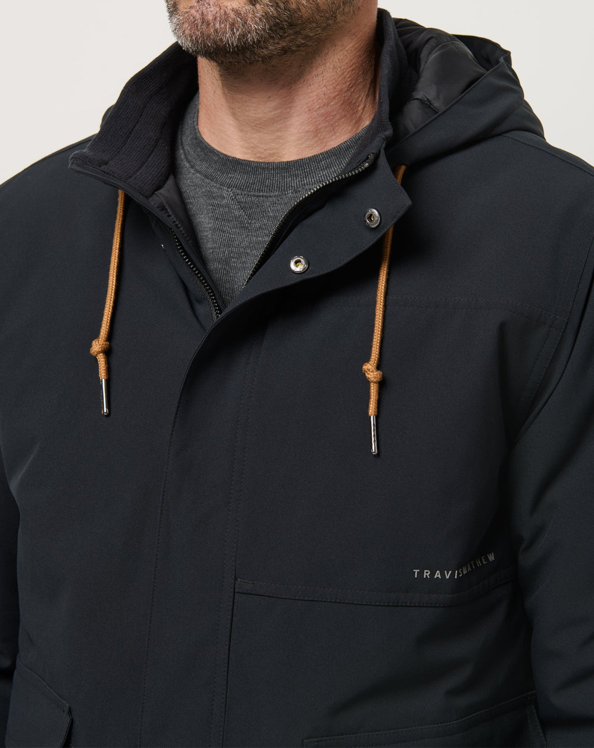 Mountain Pass Jacket Black | Travis Mathew