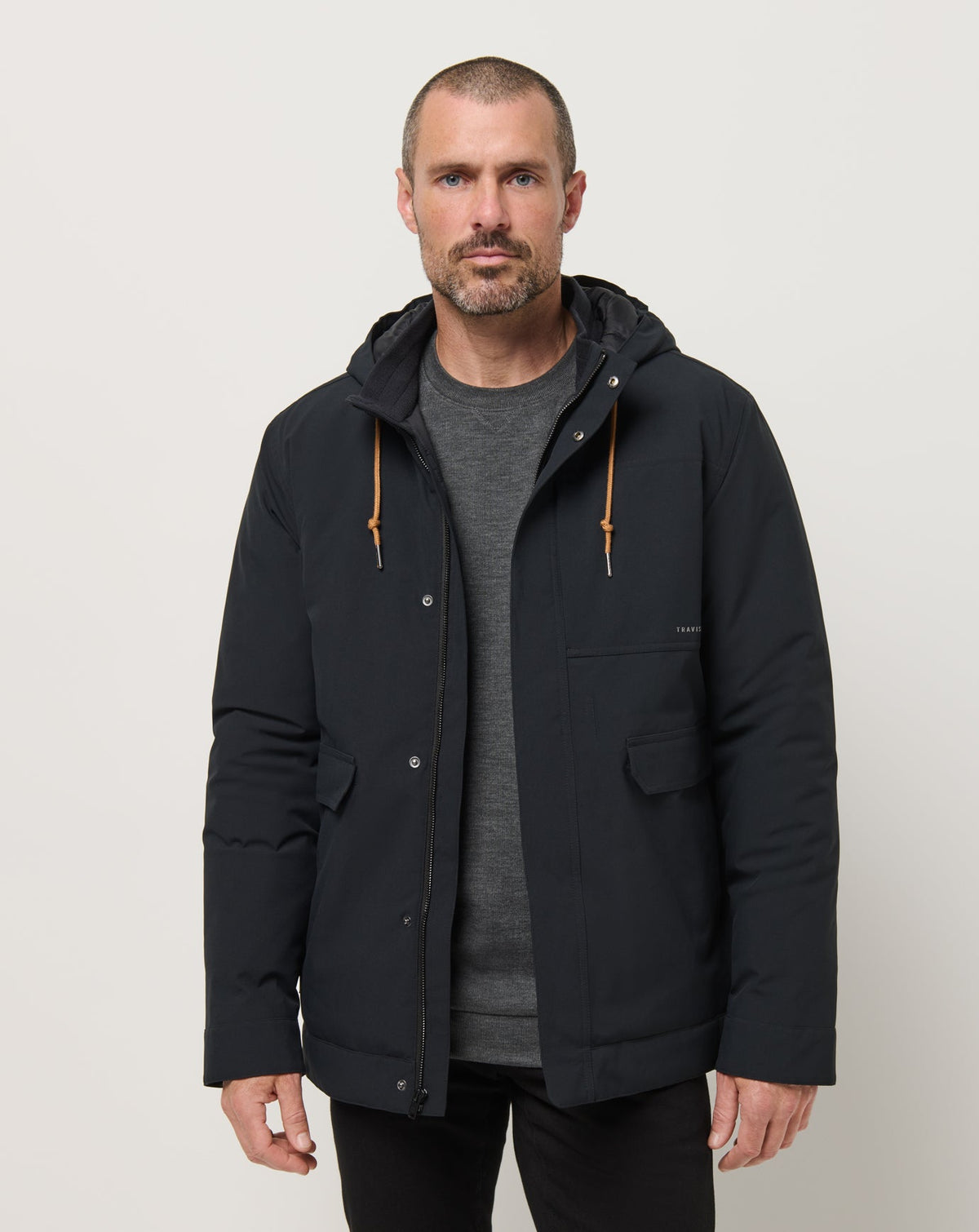Mountain Pass Jacket Black | Travis Mathew
