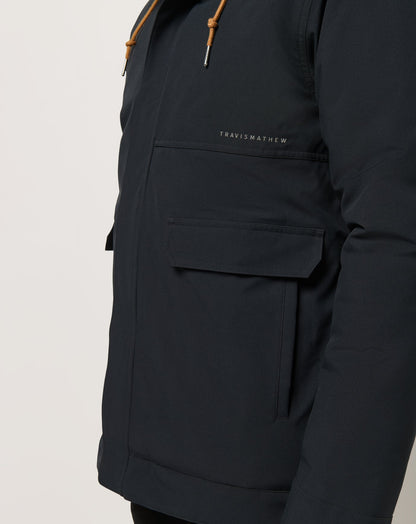 Mountain Pass Jacket Black | Travis Mathew