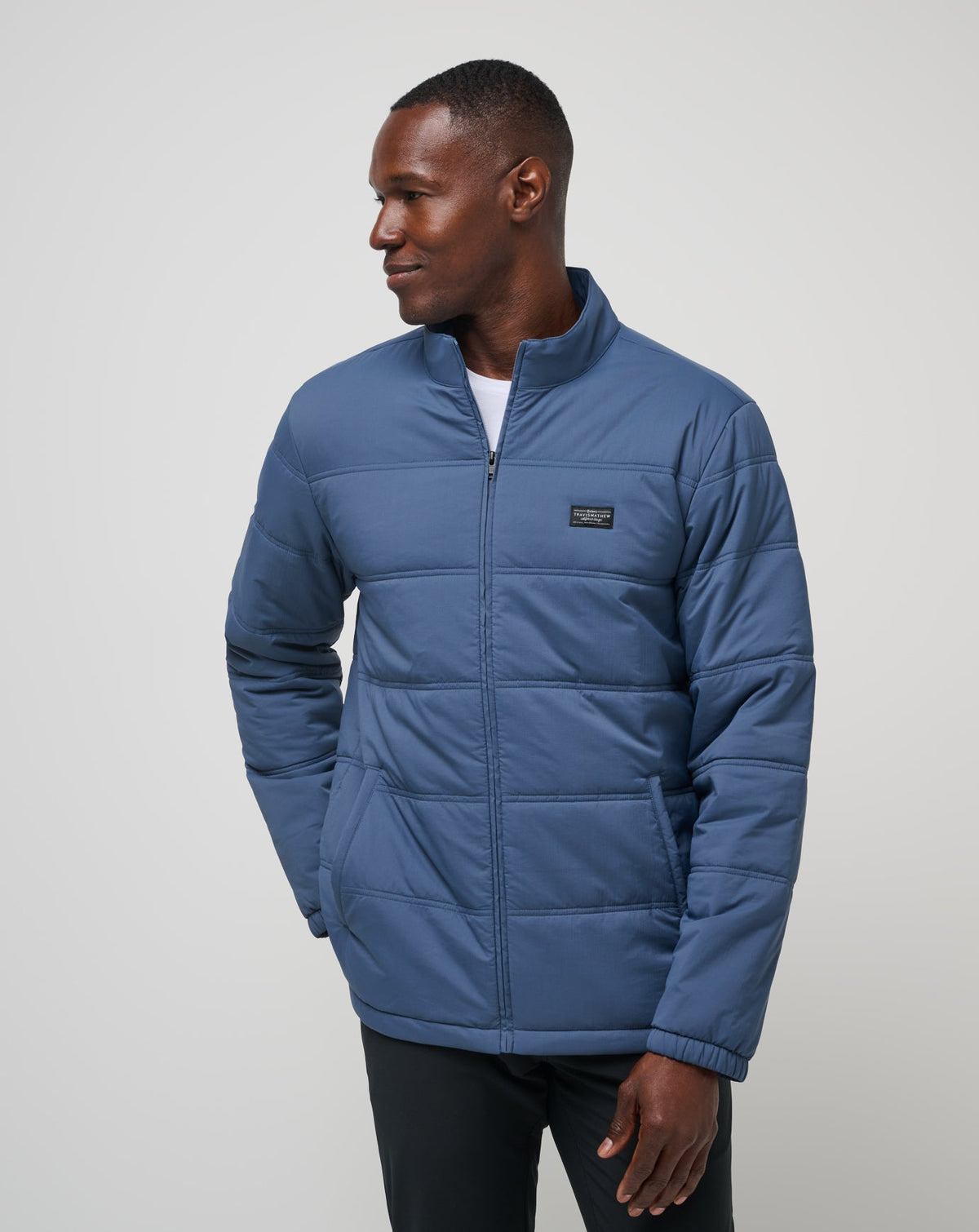 Palisades Puffer Jacket Navy | Travis Mathew