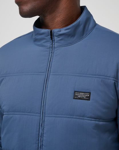 Palisades Puffer Jacket Navy | Travis Mathew